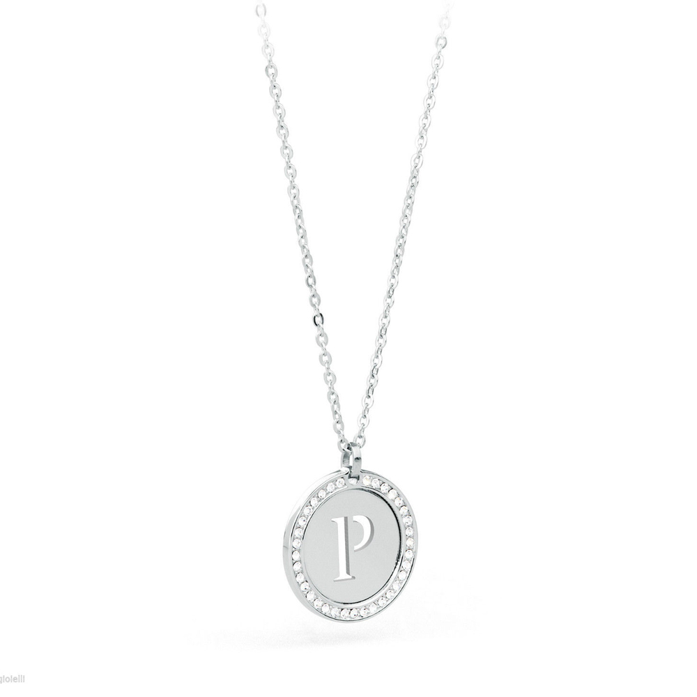 Collana-donna-S'agapo'-Lettering-P-SLR15 Collana donna S’agapo’ Lettering P SLR15
