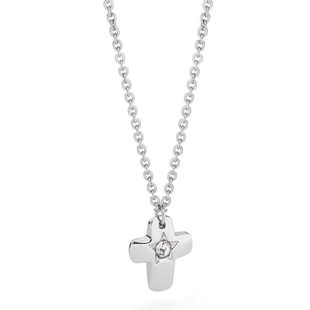 Collana-donna-S'agapo'-con-Croce-linea-Estrella-SRE05 Collana donna S’agapo’ con Croce linea Estrella SRE05