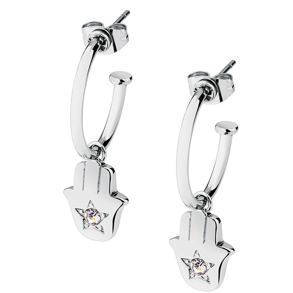 Orecchini-pendenti-donna-S'agapo'-con-Mani-di-Fatima-linea-Estrella-SRE42 Orecchini pendenti donna S’agapo’ con Mani di Fatima linea Estrella SRE42