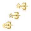 Set di Tre Orecchini donna S’agapo’ linea Click SCK166