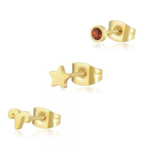 Set di Tre Orecchini donna S’agapo’ linea Click SCK196
