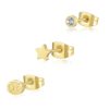 Set di Tre Orecchini donna S’agapo’ linea Click SCK199