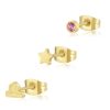 Set di Tre Orecchini donna S’agapo’ linea Click SCK202