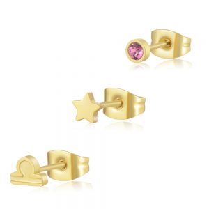 Set di Tre Orecchini donna S’agapo’ linea Click SCK202