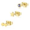 Set di Tre Orecchini donna S’agapo’ linea Click SCK204