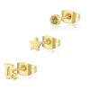 Set di Tre Orecchini donna S’agapo’ linea Click SCK205
