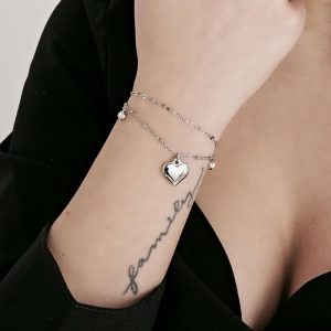 Bracciale donna Luca Barra con Cuore BK2225