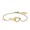 Bracciale donna Luca Barra con Cuore e Infinito BK2093