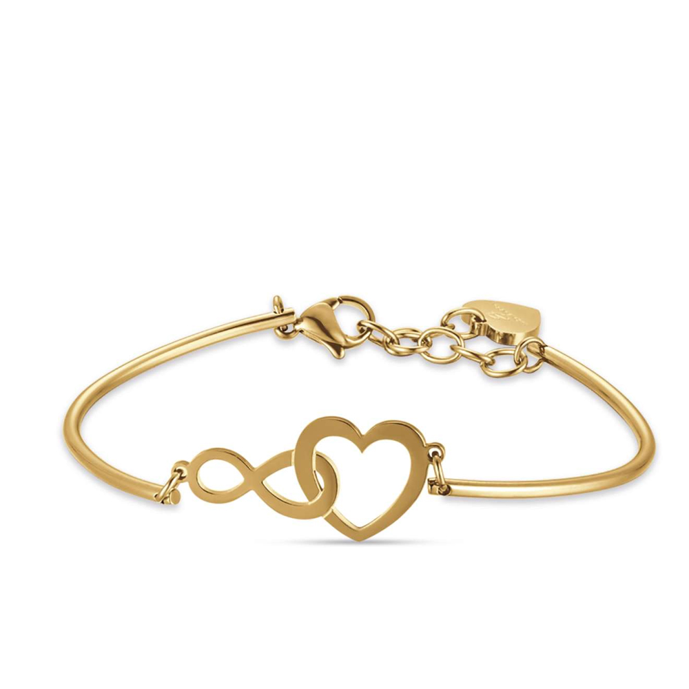 Bracciale-donna-Luca-Barra-con-Cuore-e-Infinito-BK2095 Bracciale donna Luca Barra con Cuore e Infinito BK2095
