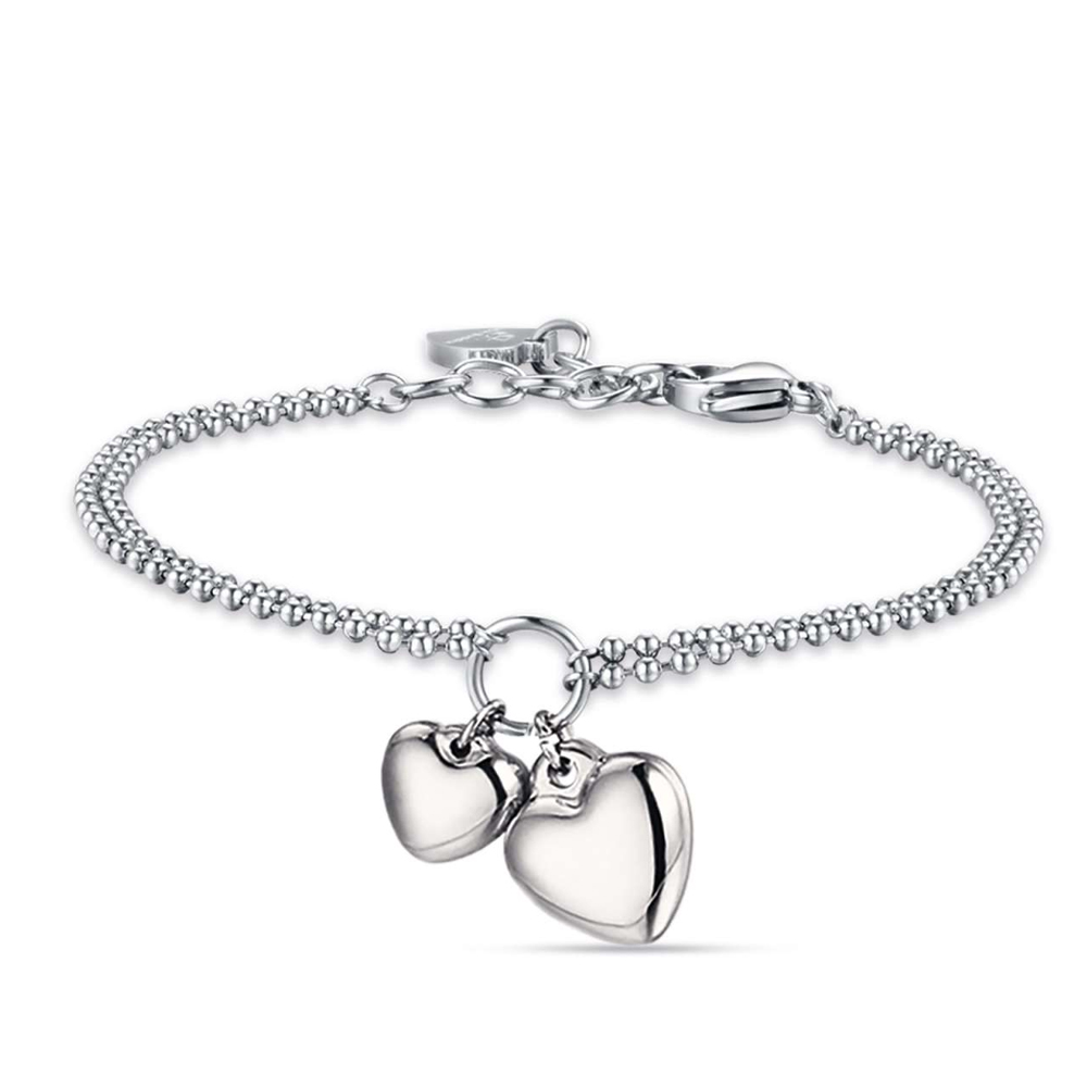 Bracciale-donna-Luca-Barra-con-Cuori-BK2212 Bracciale donna Luca Barra con Cuori BK2212