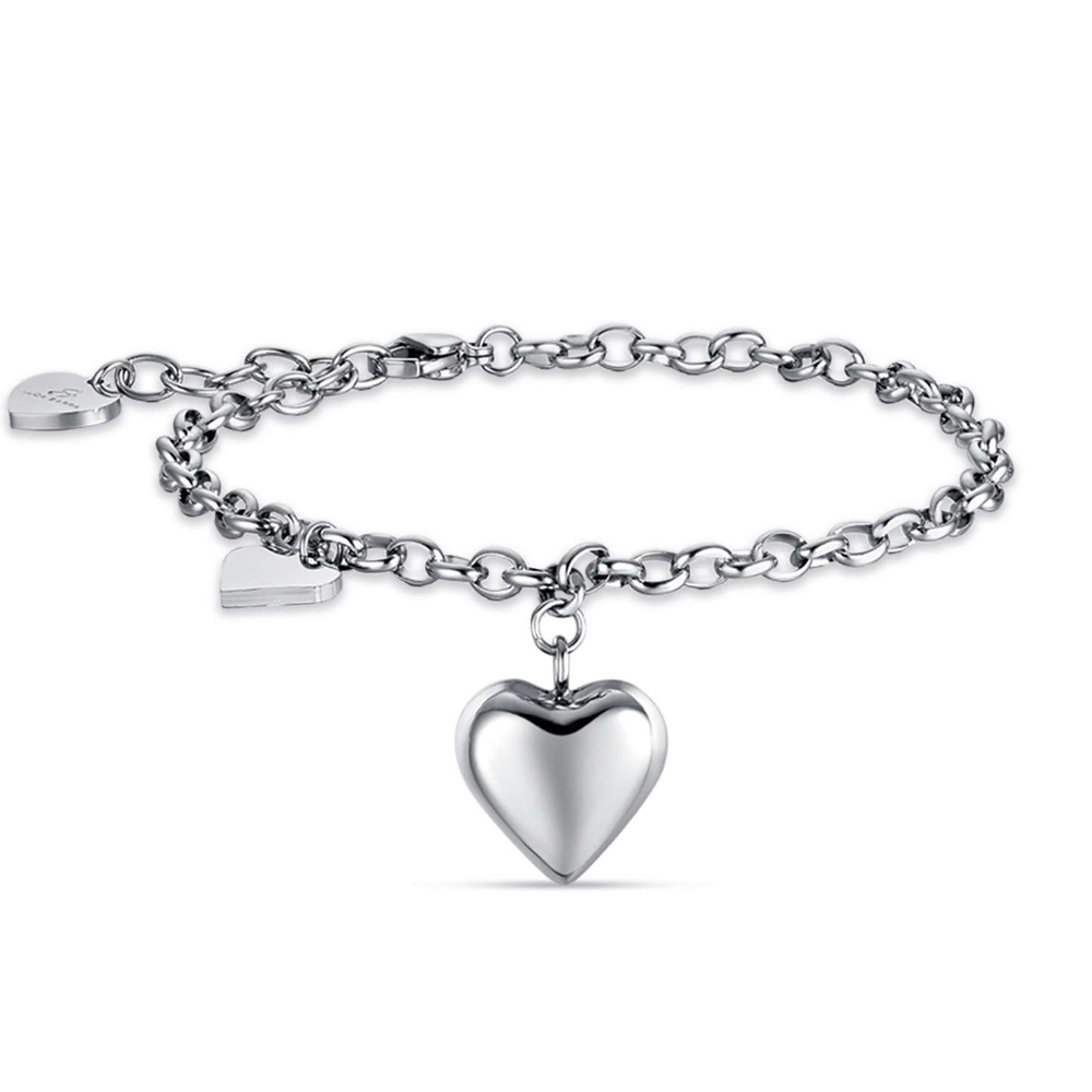 Bracciale-donna-Luca-Barra-con-Cuori-BK2221 Bracciale donna Luca Barra con Cuori BK2221