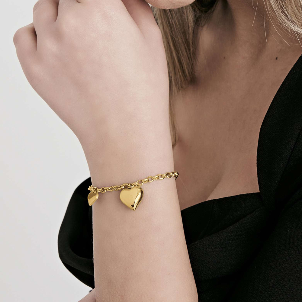 Bracciale-donna-Luca-Barra-con-Cuori-BK2222