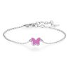 Bracciale donna S’agapo’ Click con Farfalla SCK210