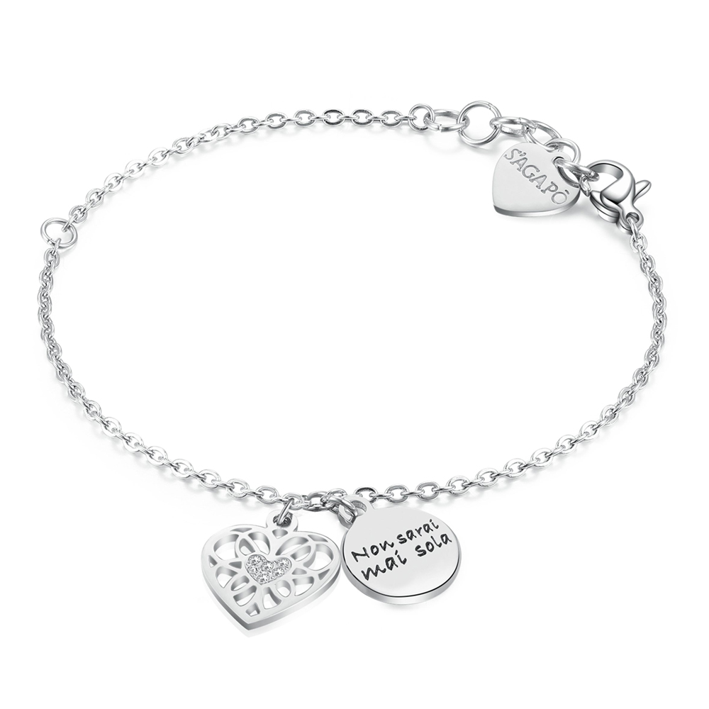 Bracciale-donna-S’agapo’-YOU-con-Cuore-SYO14 Bracciale donna S’agapo’ YOU con Cuore SYO14
