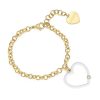 Bracciale donna S’agapo’ con Cuore linea Vibes SVB16