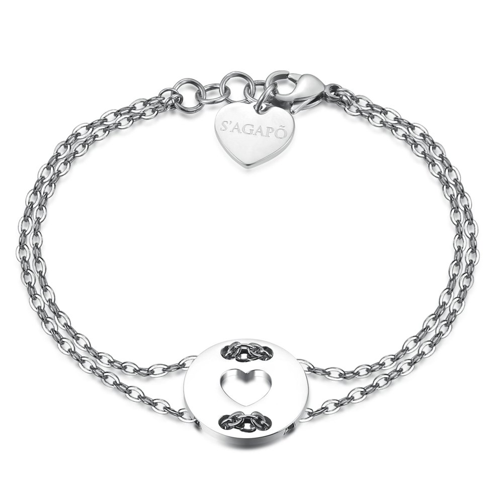 Bracciale-donna-S’agapo’-con-Farfalla-linea-Be-My-Always-SBM23 Bracciale donna S’agapo’ con Farfalla linea Be My Always SBM23