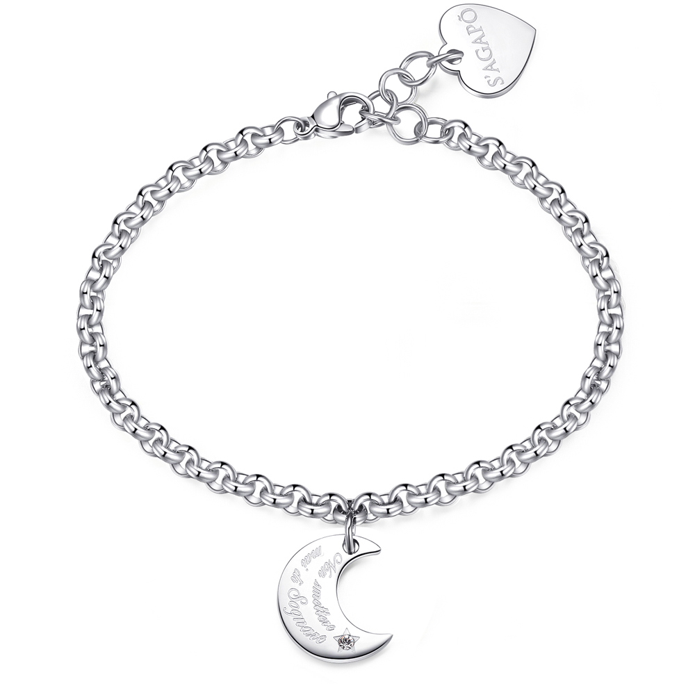 Bracciale-donna-S’agapo’-con-Luna-linea-Be-My-Always-SBM73 Bracciale donna S’agapo’ con Luna linea Be My Always SBM73