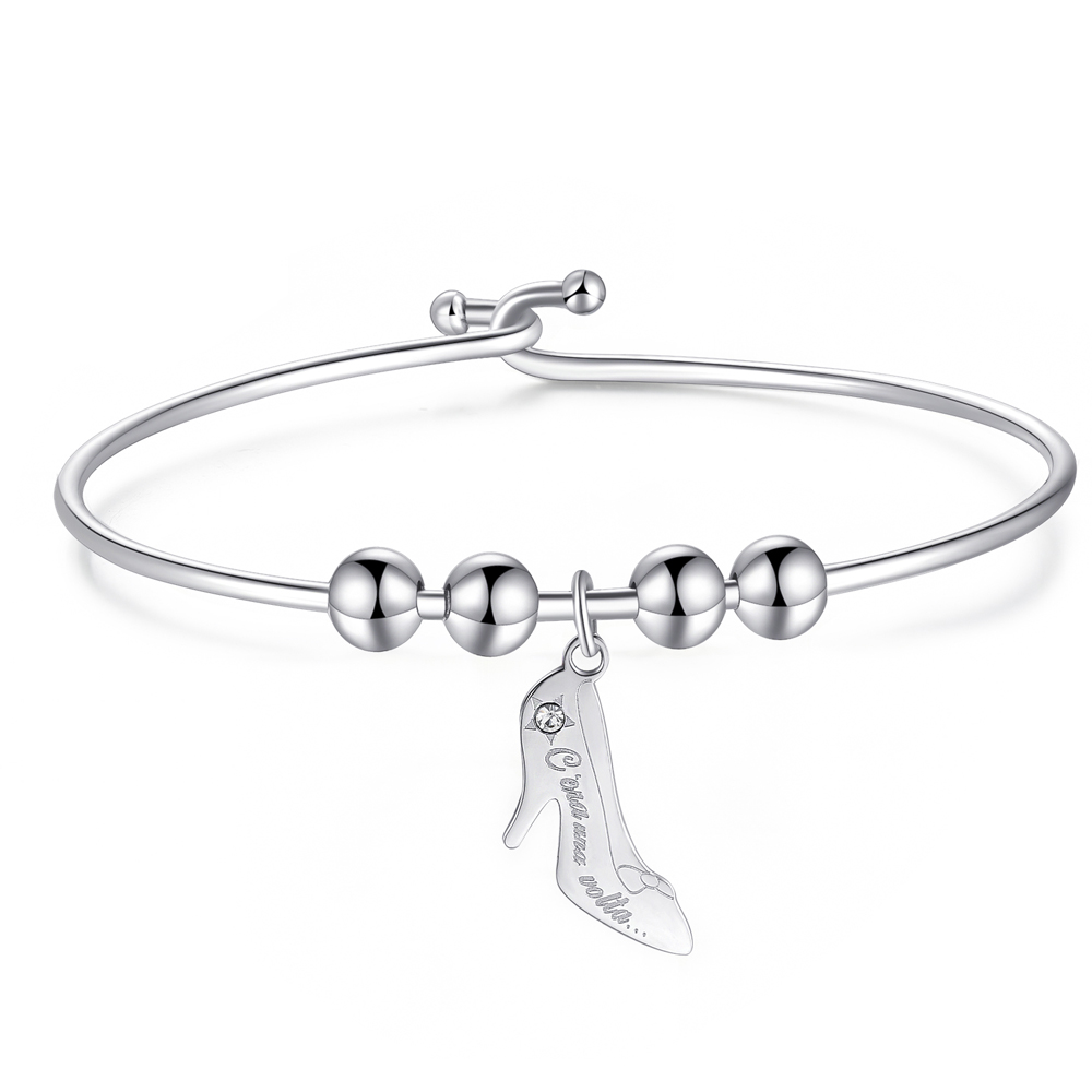 Bracciale-donna-S’agapo’-con-Scarpetta-linea-Be-My-Always-SBM68 Bracciale donna S’agapo’ con Scarpetta linea Be My Always SBM68