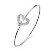Bracciale rigido donna S’agapo’ con Cuore SJM11