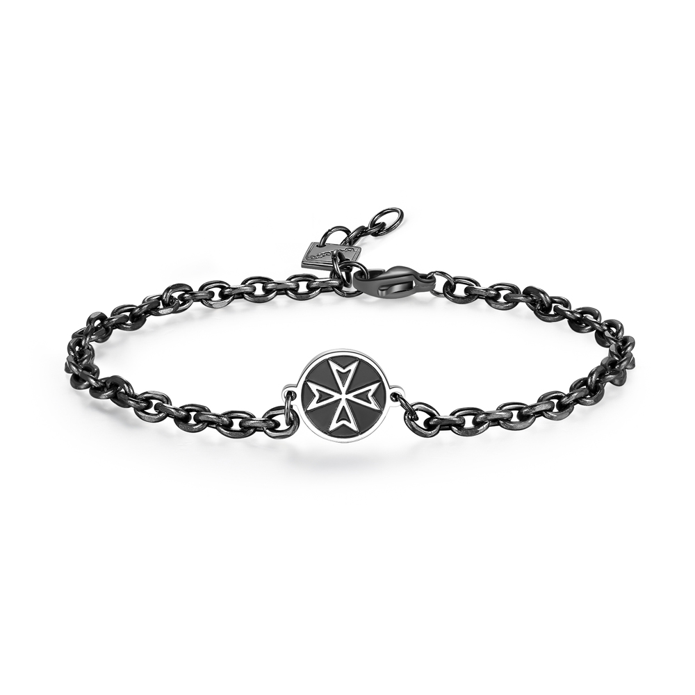 Bracciale-uomo-S’agapo’-con-Croce-linea-Talisman-STL15 Bracciale uomo S’agapo’ con Croce linea Talisman STL15