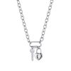 Collana donna Luca Barra con Chiave e Cuore Lucchetto CK1641
