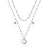Collana donna Luca Barra con Cuore CK1649