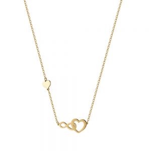 Collana donna Luca Barra con Cuore e Infinito CK1575