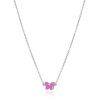 Collana donna S’agapo’ Click con Farfalla SCK208