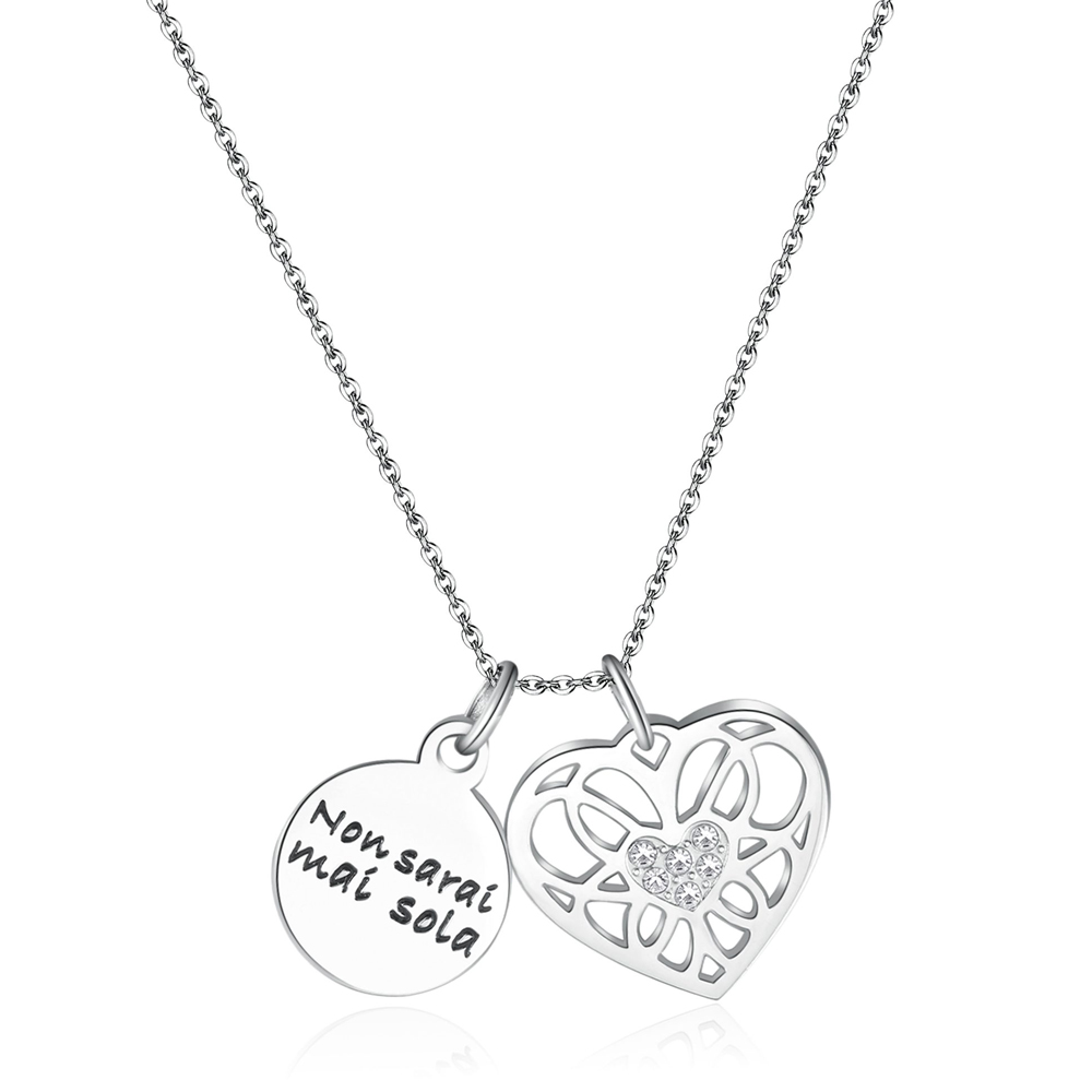Collana-donna-S’agapo’-YOU-con-Cuore-SYO04 Collana donna S’agapo’ YOU con Cuore SYO04