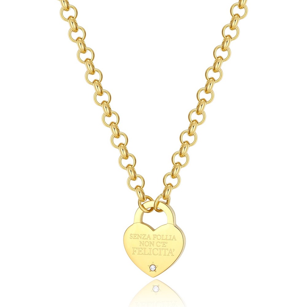 Collana-donna-S’agapo’-con-Cuore-linea-Be-My-Always-SBM77 Collana donna S’agapo’ con Cuore linea Be My Always SBM77