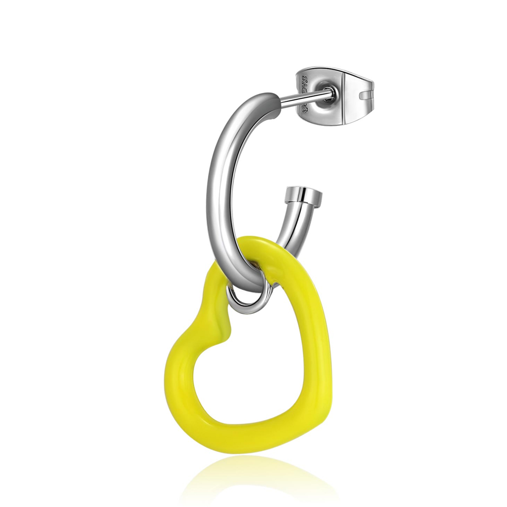 Orecchino-singolo-con-Cuore-linea-Vibes-SVB38 Orecchino singolo con Cuore linea Vibes SVB38