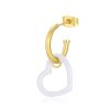 Orecchino singolo con Cuore linea Vibes SVB40