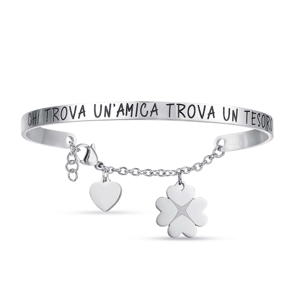 Bracciale-donna-Luca-Barra-Chi-Trova-Un'Amica-Trova-Un-Tesoro-BK2034 Bracciale donna Luca Barra Chi Trova Un'Amica Trova Un Tesoro BK2034