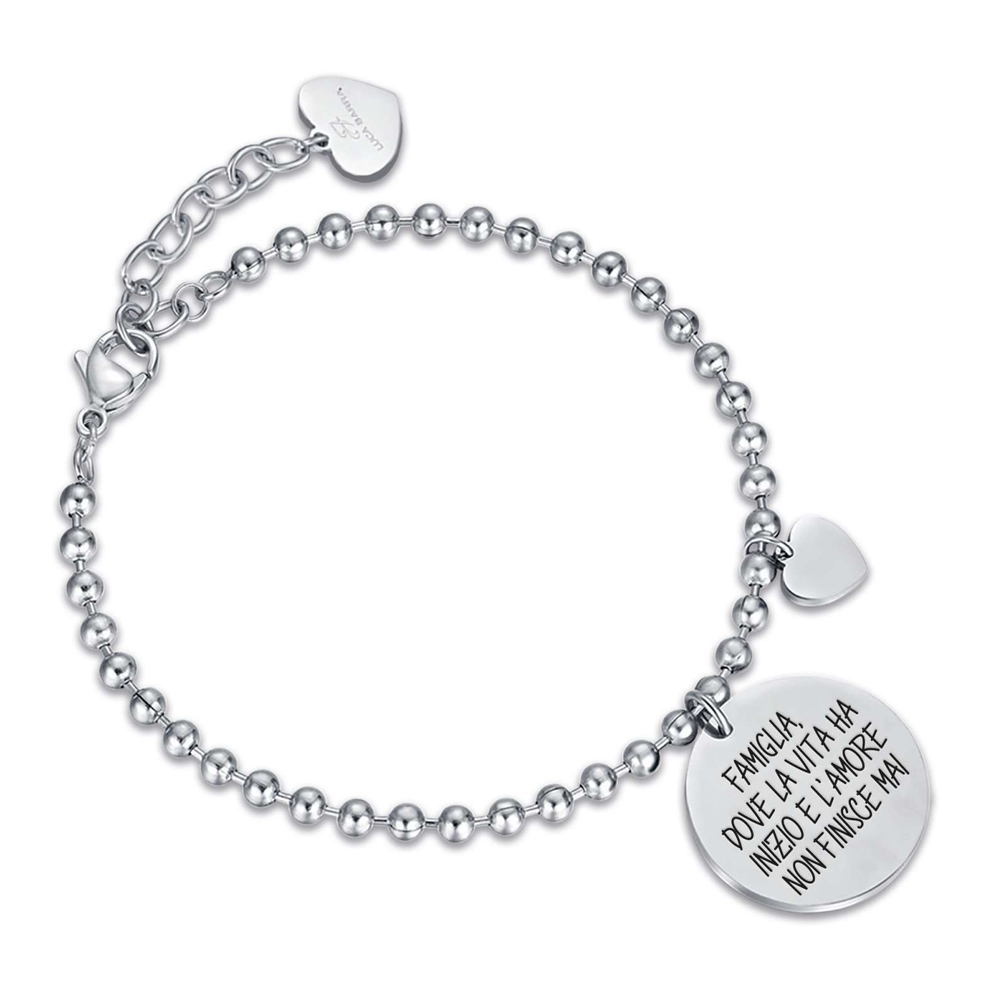 Bracciale-donna-Luca-Barra-Famiglia-BK2133 Bracciale donna Luca Barra Famiglia BK2133