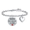 Bracciale donna Luca Barra Mamma Sei La Migliore al Mondo BK2269