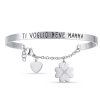 Bracciale donna Luca Barra Ti Voglio Bene Mamma BK2031