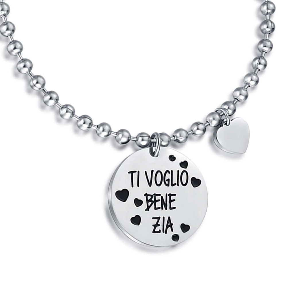 Bracciale-donna-Luca-Barra-Ti-Voglio-Bene-Zia-BK1784