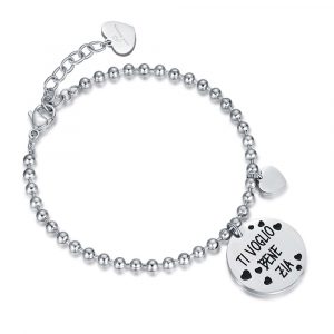 Bracciale donna Luca Barra Ti Voglio Bene Zia BK1784