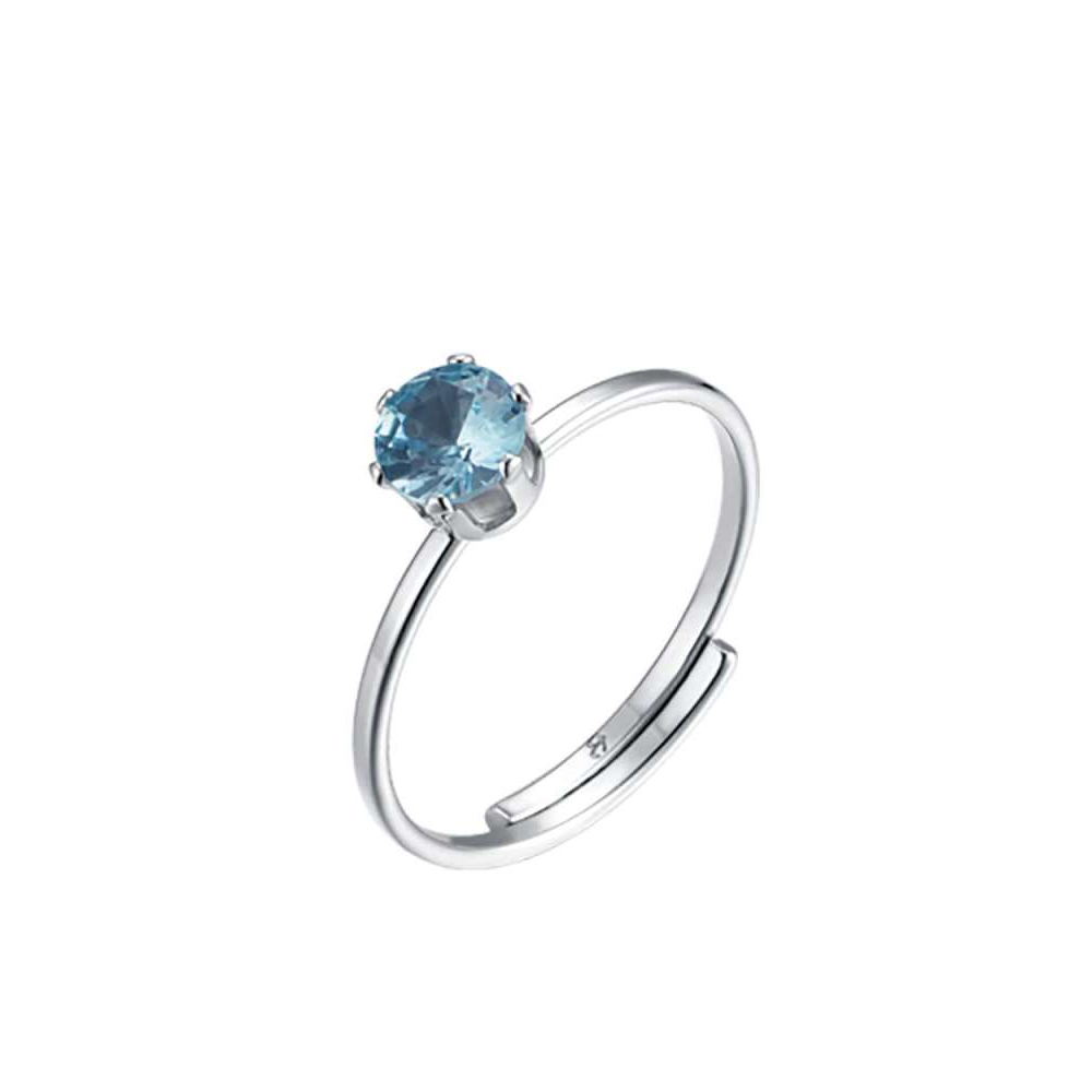 Anello-donna-Luca-Barra-con-Cristallo-Azzurro-ANK336 Anello donna Luca Barra con Cristallo Azzurro ANK336
