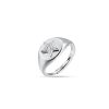 Anello donna Sigillo Melitea con Stella MA175