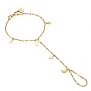 Baciamano donna Luca Barra con Lune e Stelle BM111