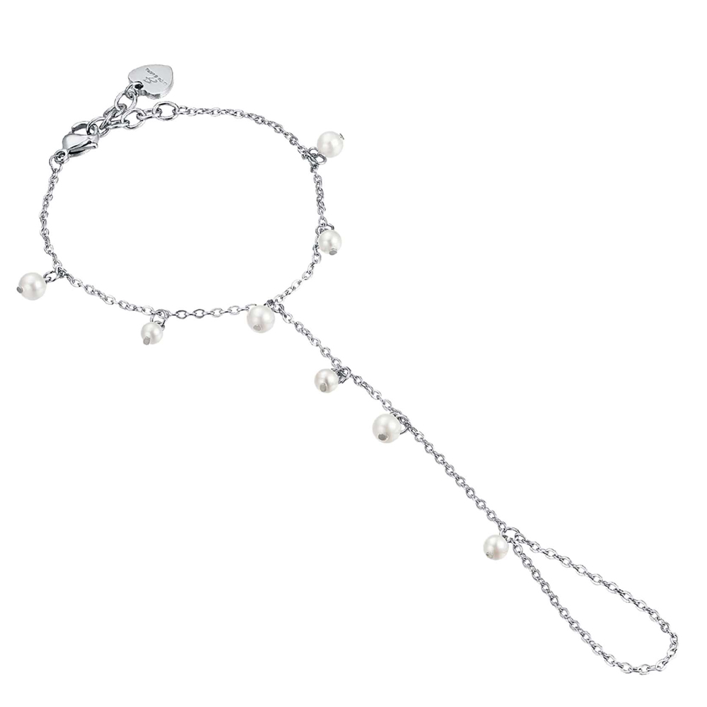 Baciamano-donna-Luca-Barra-con-Perle-BM108 Baciamano donna Luca Barra con Perle BM108