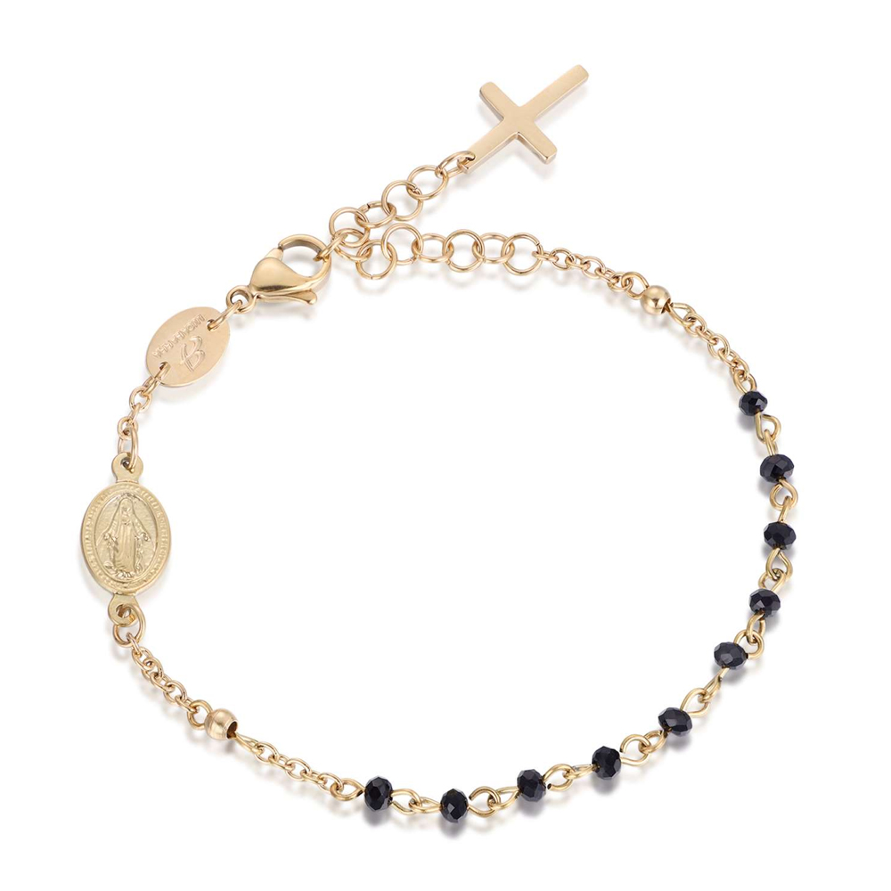 Bracciale-Rosario-donna-Luca-Barra-BK1710 Bracciale Rosario donna Luca Barra BK1710