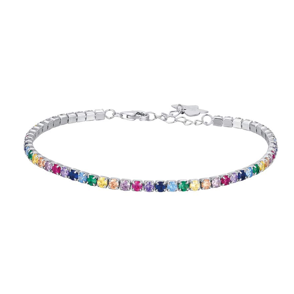 Bracciale-Tennis-donna-Melitea-Multicolor-MB239 Bracciale Tennis donna Melitea Multicolor MB239