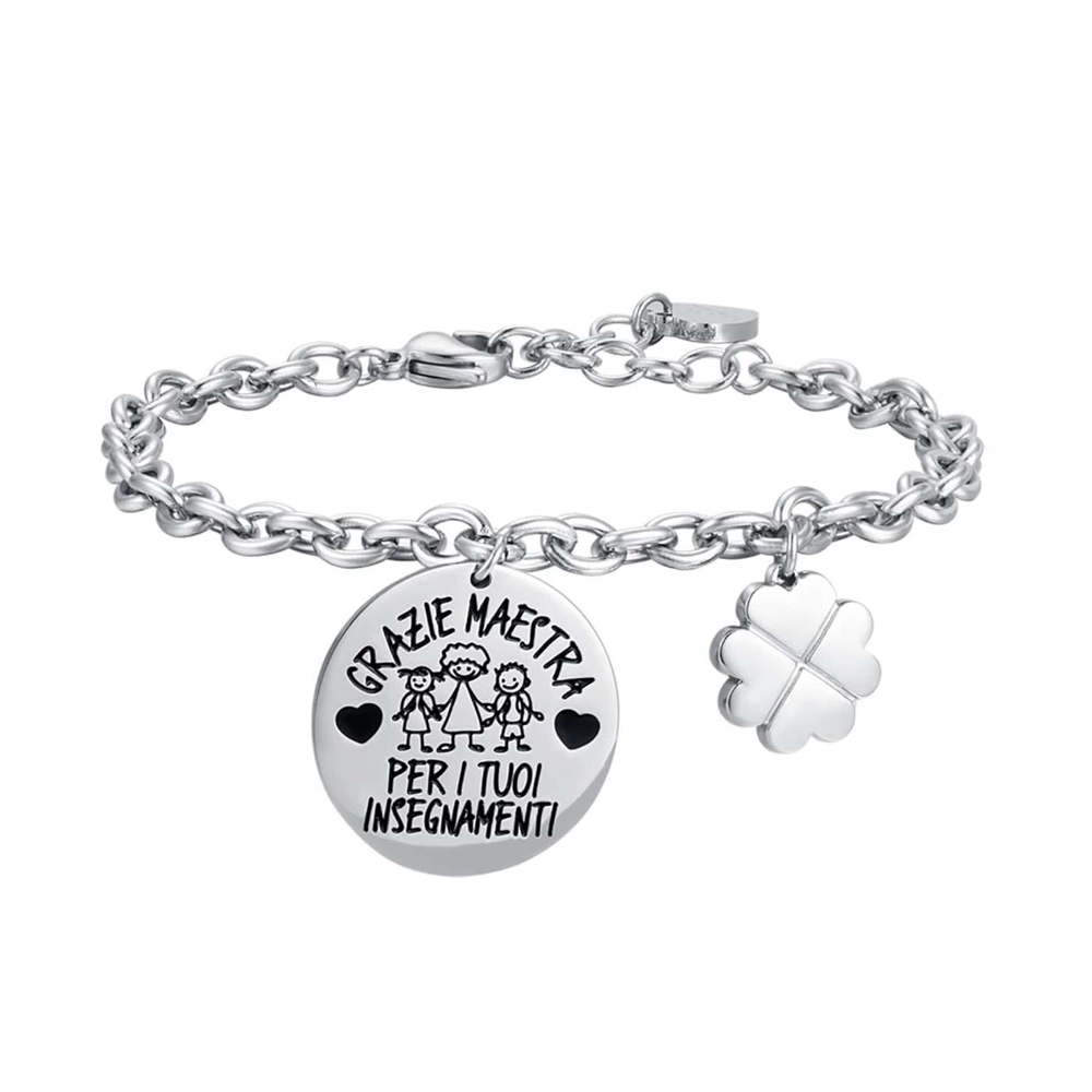 Bracciale-donna-Luca-Barra-Grazie-Maestra-BK2265 Bracciale donna Luca Barra Grazie Maestra BK2265