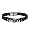 Bracciale uomo Luca Barra con Rosa Dei Venti BA1373