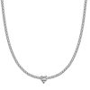 Collana donna Luca Barra con Cristalli Bianchi CK1703
