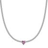 Collana donna Luca Barra con Cristalli Bianchi CK1704