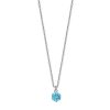 Collana donna Luca Barra con Cristallo Azzurro CK1693