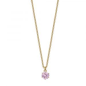Collana donna Luca Barra con Cristallo Rosa CK1696